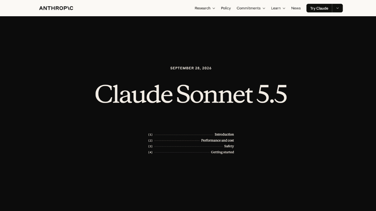 Claude Sonnet 5.5