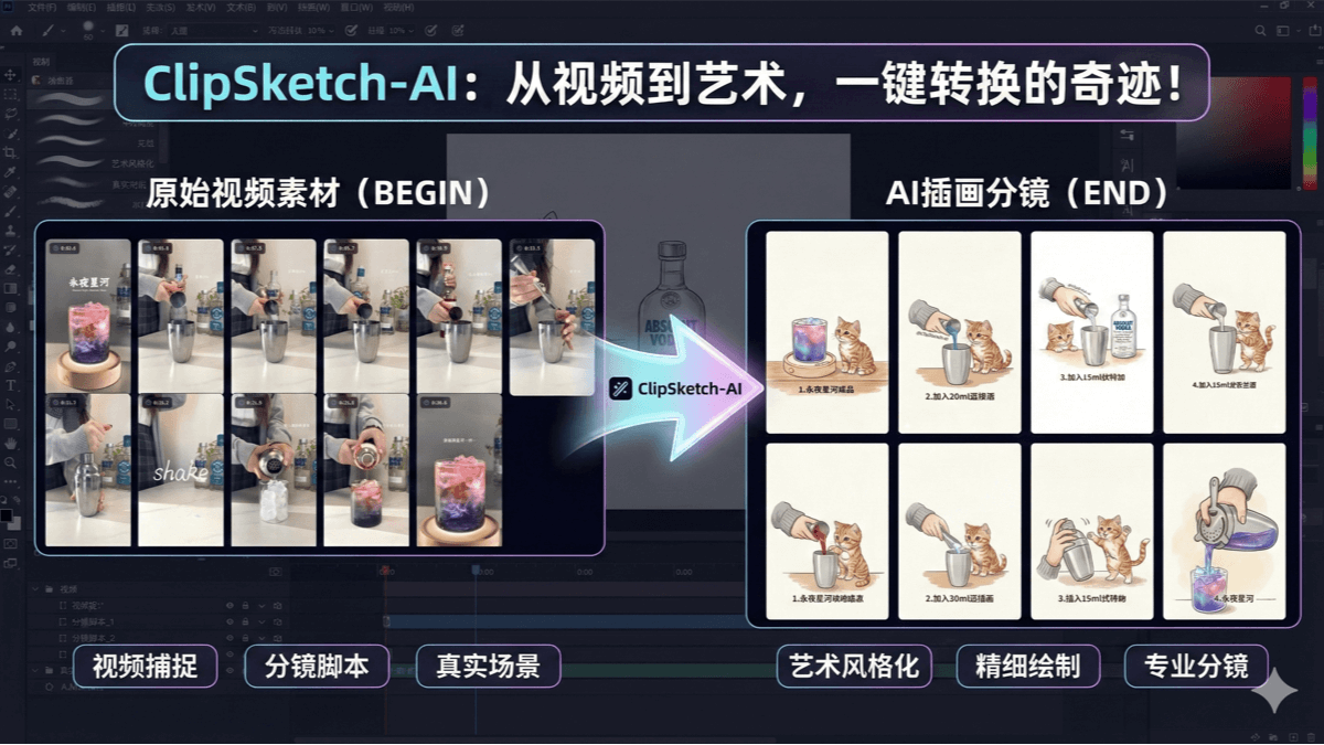 ClipSketch-AI