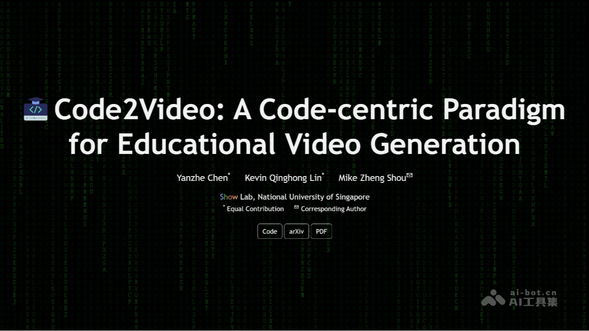 Code2Video