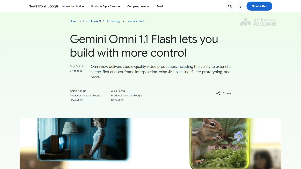 Gemini Omni 1.1 Flash