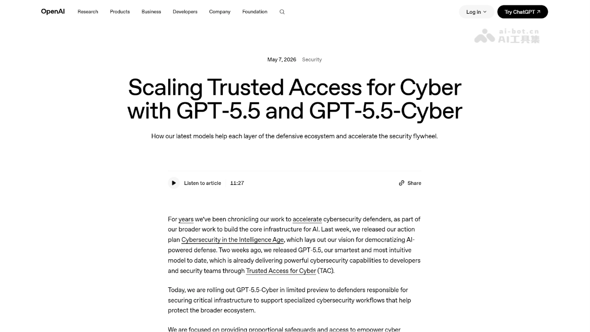 GPT-5.5-Cyber