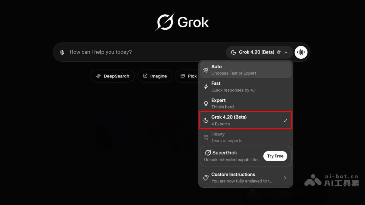 Grok 4.20