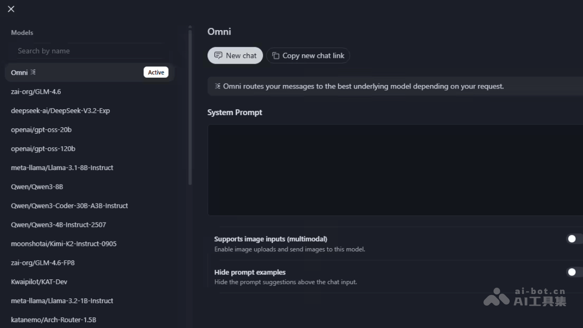 HuggingChat Omni