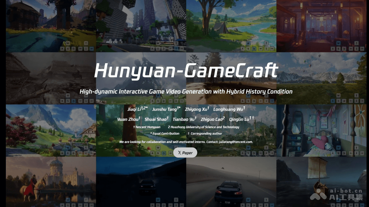Hunyuan-GameCraft 