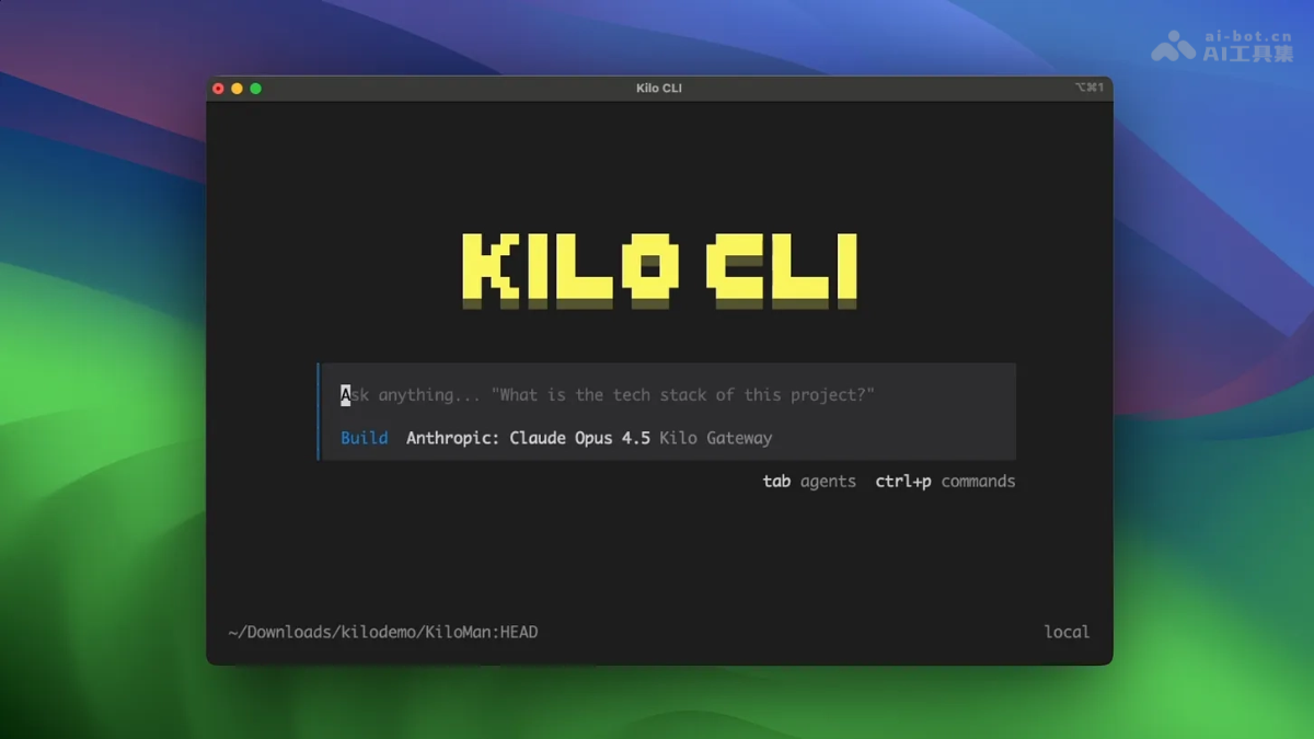 Kilo CLI 1.0