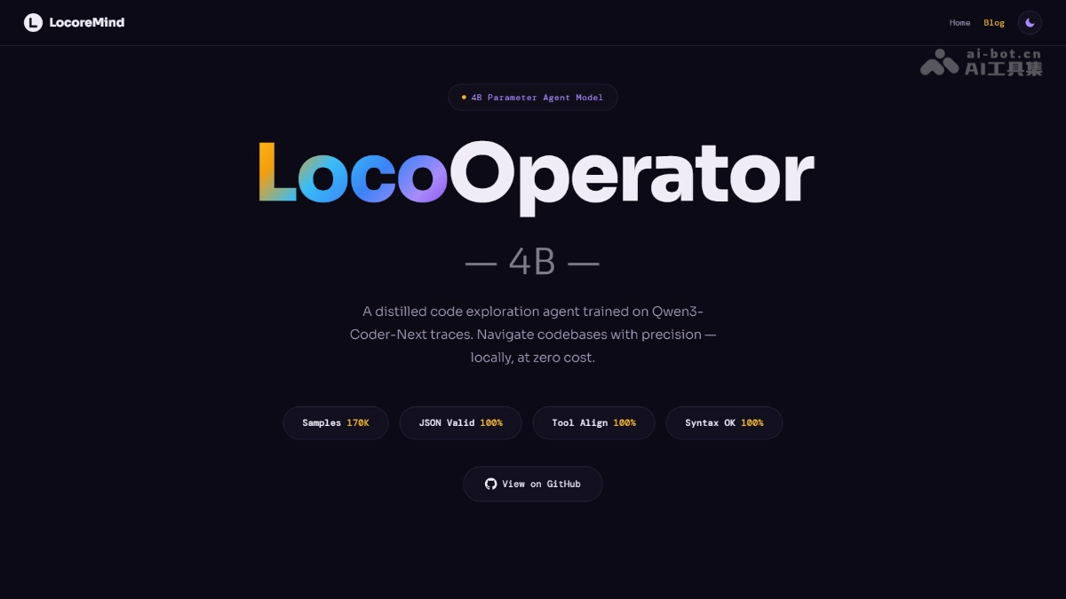 LocoOperator-4B