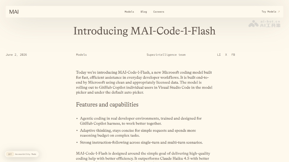 MAI-Code-1-Flash