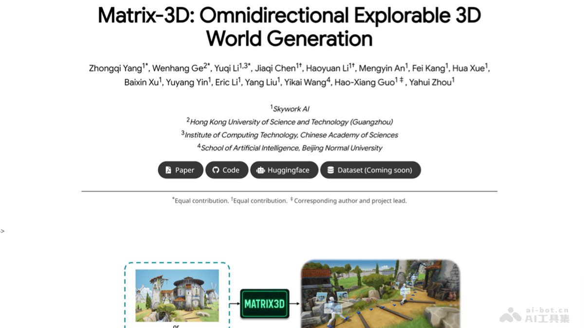 Matrix-3D