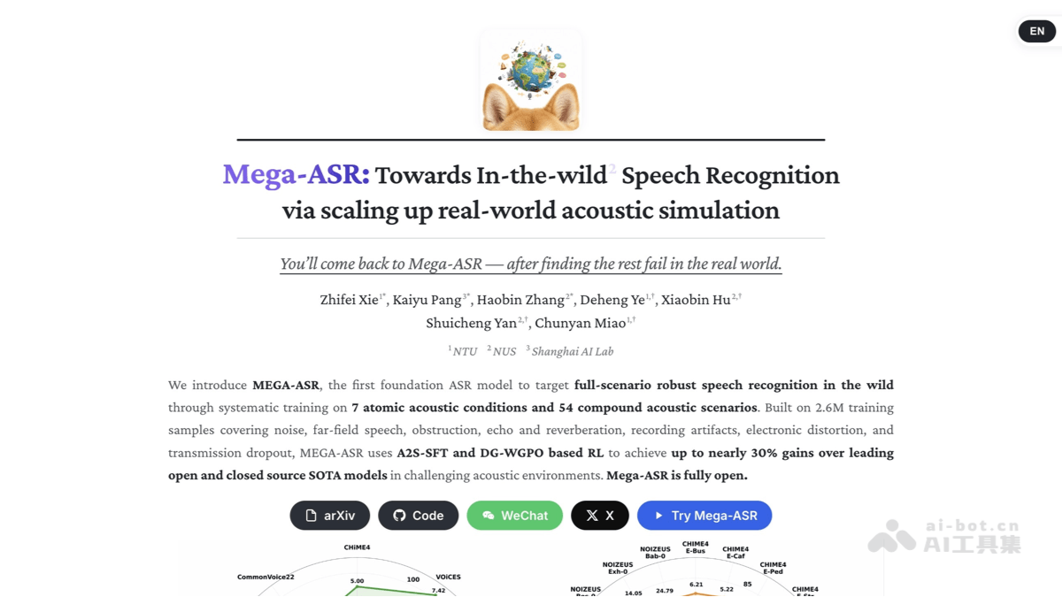 Mega-ASR