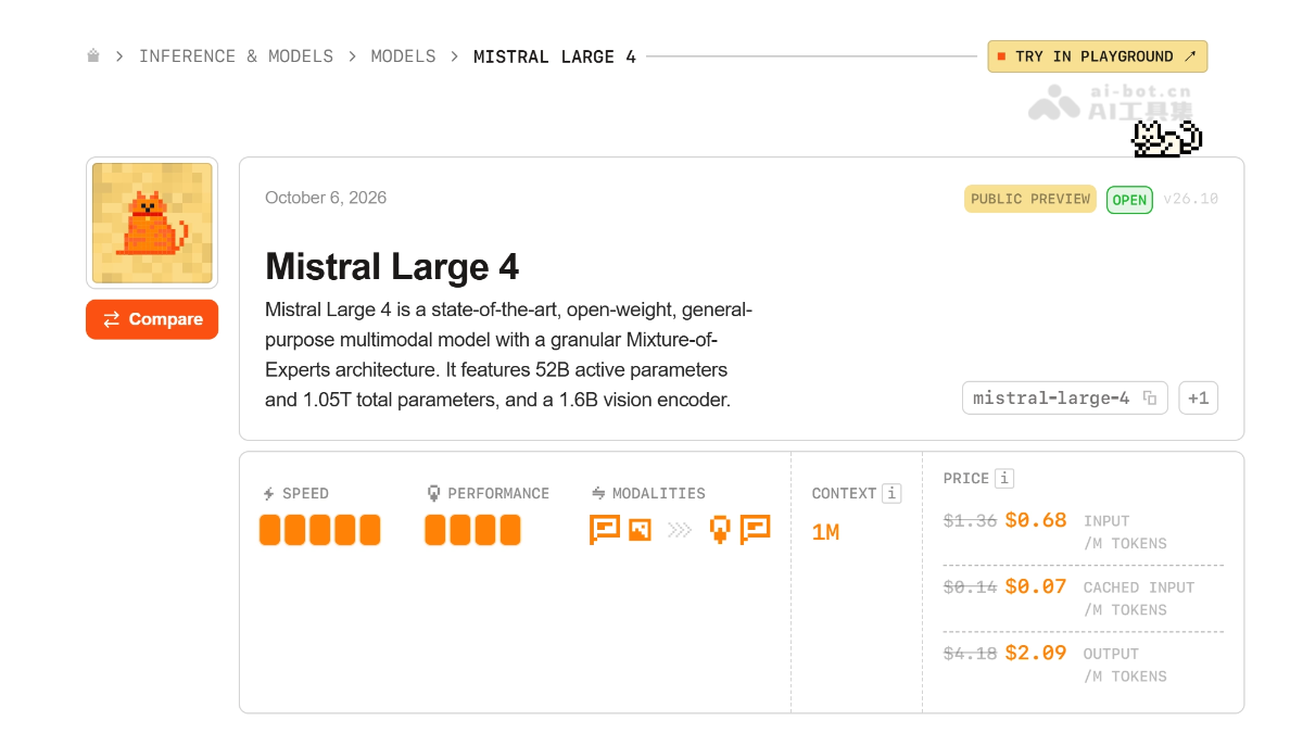 Mistral Large 4
