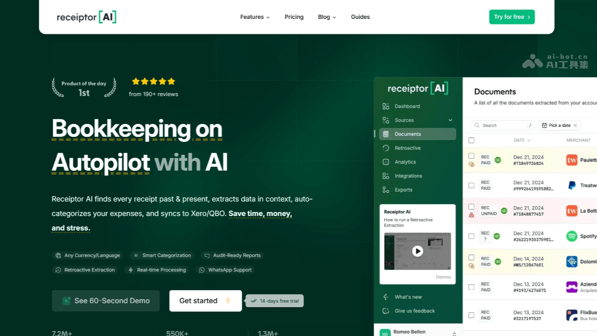 Receiptor AI