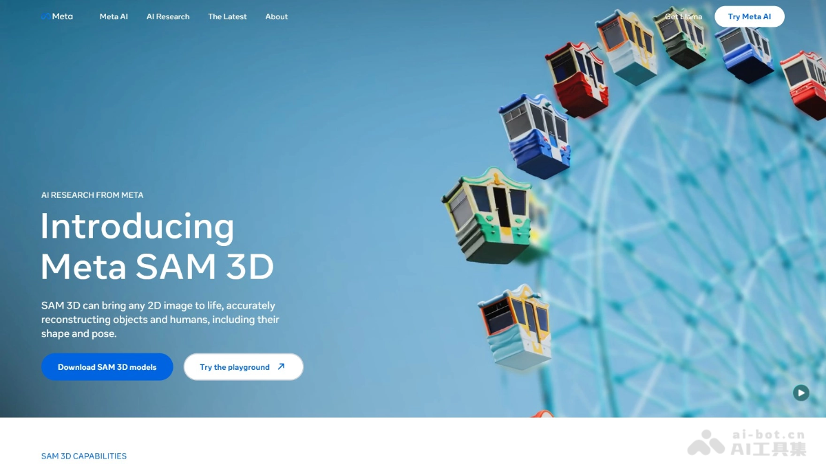 SAM 3D