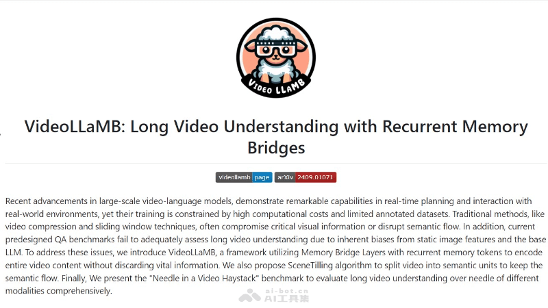 VideoLLaMB
